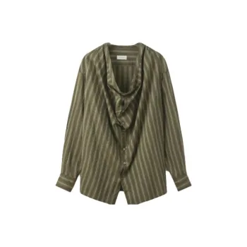 Lemaire Soft Collar Blouse Shirt Women's Green