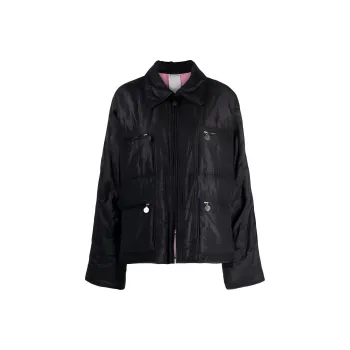 CHANEL 2000 Padded Zip-up Jacket