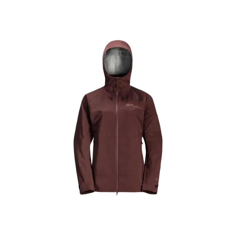 Jack Wolfskin Cyro 3l Jkt W TEXAPORE PRO STRETCH Jackets Coats Women's Deep Chestnut-0