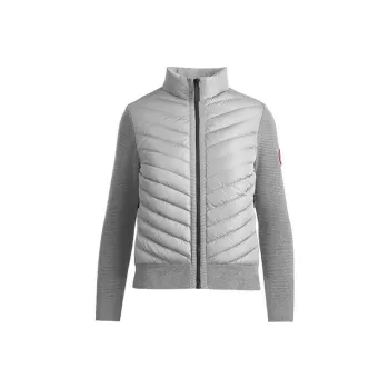 Canada Goose HyBridge Series FW22 Down Jacket Women's Mineral Silver