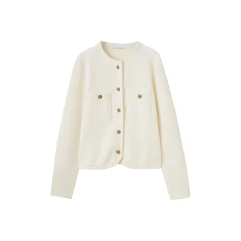 SHUIYUNJIAN Knitwear Women's Ivory White