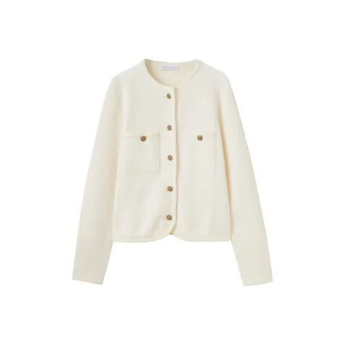 SHUIYUNJIAN Knitwear Women's Ivory White