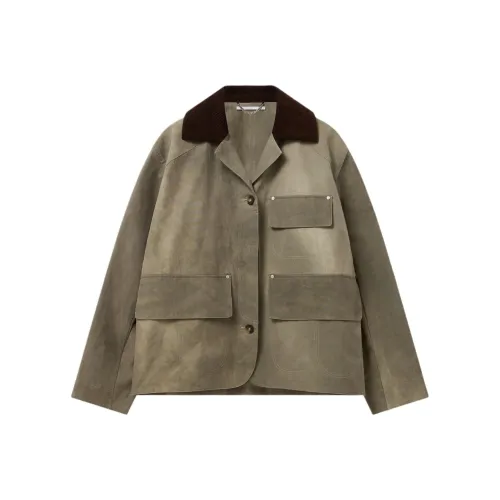 Stella McCartney Corduroy Collar Aged Jacket
