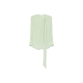 Victoria Beckham Twist Detail Scarf Top