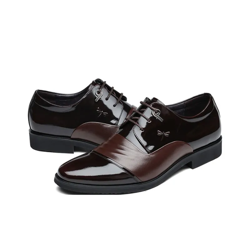 RED DRAGONFLY Height Increasing Dress Shoes Men's-5