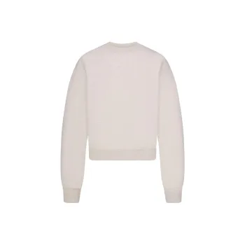 SKIMS Holiday Collection FW24 COTTON FLEECE CLASSIC CREWNECK Sweatshirt Women's HEATHER OATMEAL/Heather Oatmeal