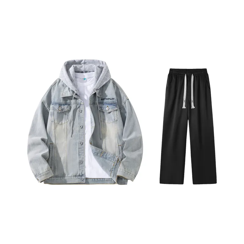 BOTH PLAY Casual Sportswear Unisex-6