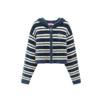 CHUU Knitwear Women's Blue Stripes Pattern