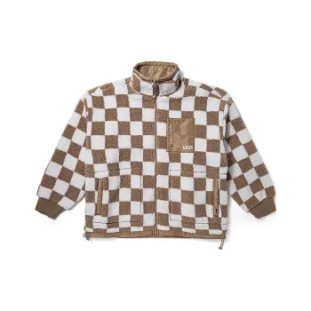 Vans Jacket Women's Brown Checkerboard