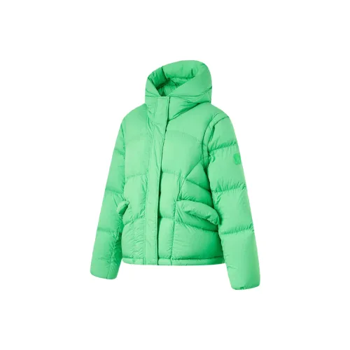 LiNing Fitness Series Down Jacket Women's Crystal Stone Green