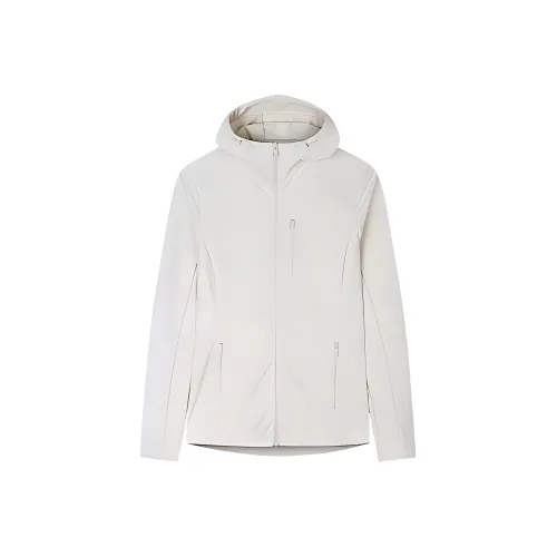 CHAOJIANTA Jackets Coats Women's Fishbelly White