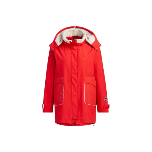 Roses Jacket Women's Light Scarlet