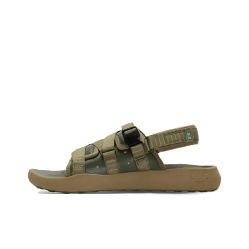 Under Armour Beach Sandals Unisex Deep Green-0