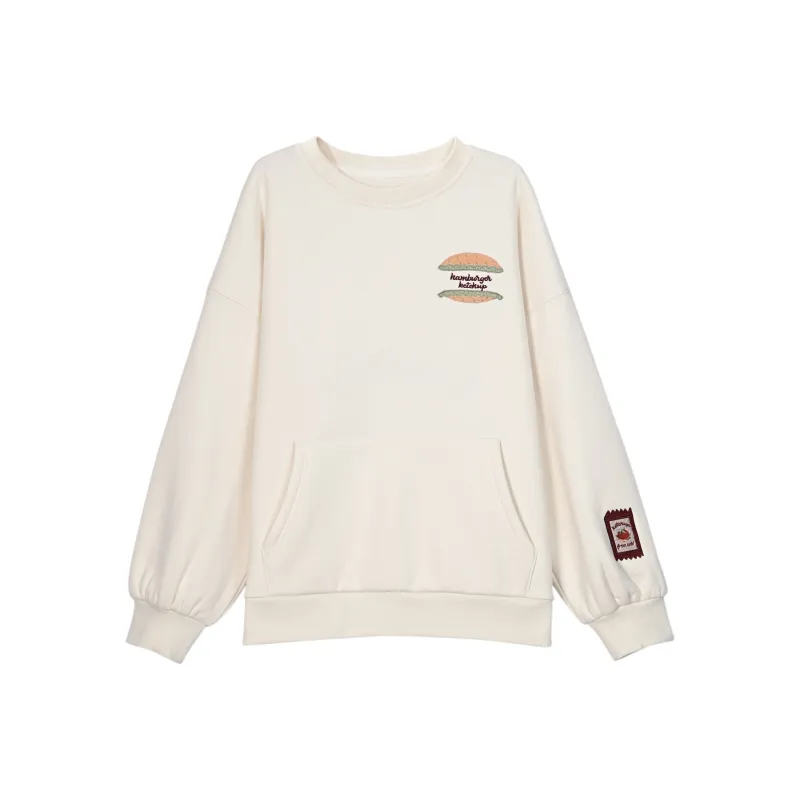SNBL Sweatshirts Women's Ecru-0
