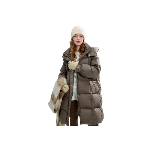 3COLOUR Down Jacket Women's Coffee