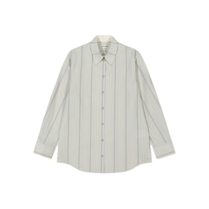 LOW CLASSIC Striped Shirt-0