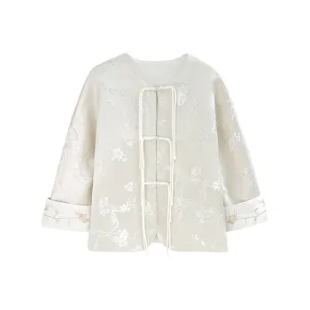 JK&JS Jackets Coats Women's Beige Apricot