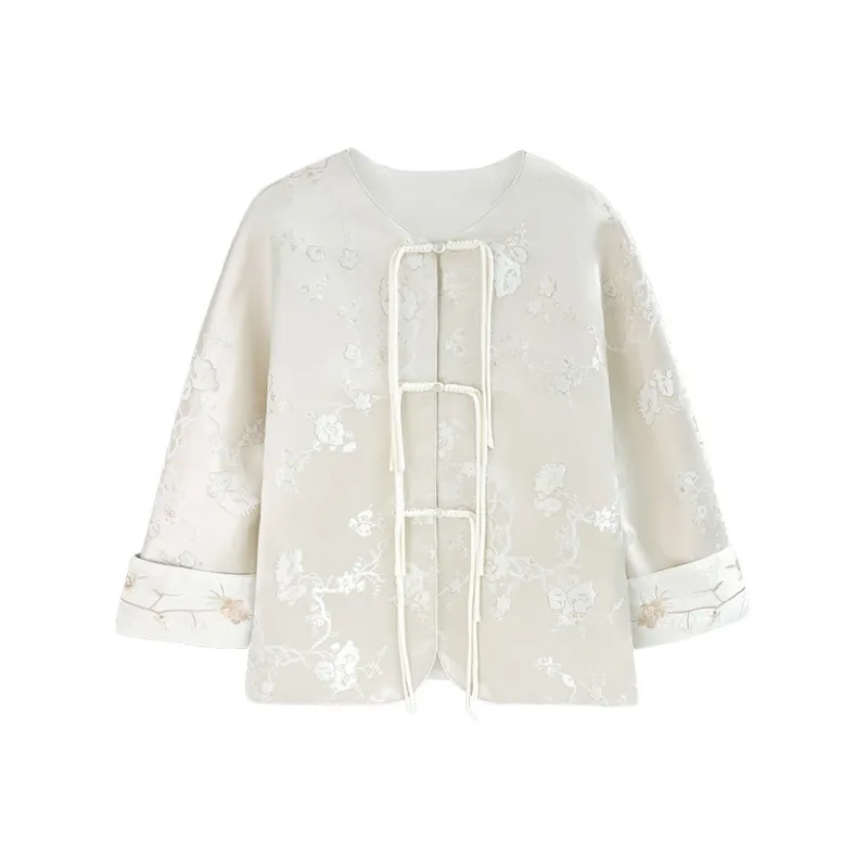 JK&JS Jackets Coats Women's Beige Apricot-0