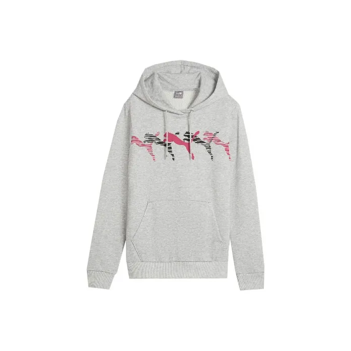 PUMA ESS+ LAB&nbsp Women's Hoodie Sweatshirt Women's Gray-0