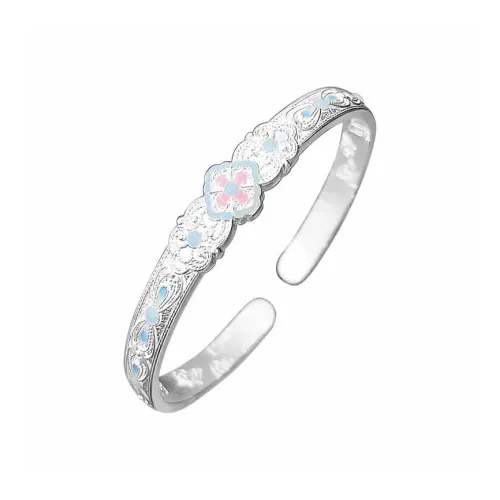 Hui Xuan Charm 999 Fine Silver Bangles Women's