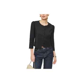 REFORMATION Donna Top Shirt Women's Black