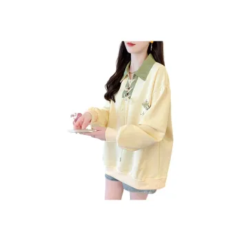 Flowers In Water Sweatshirt Women's