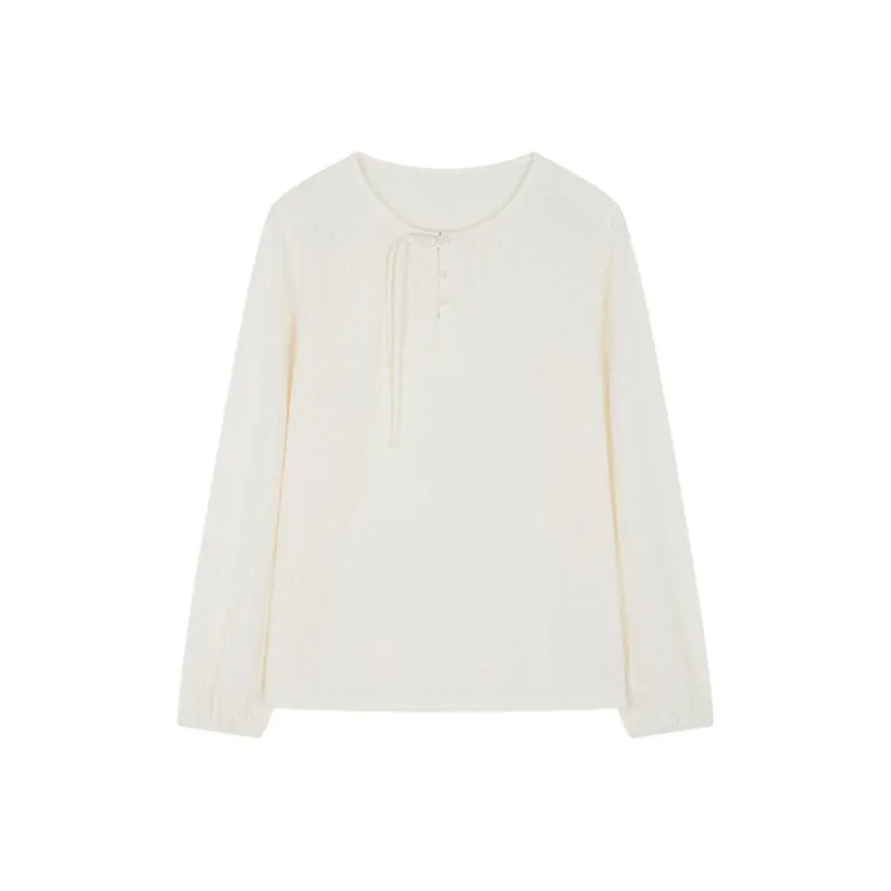 IHIMI Shirt Women's Light Beige-0