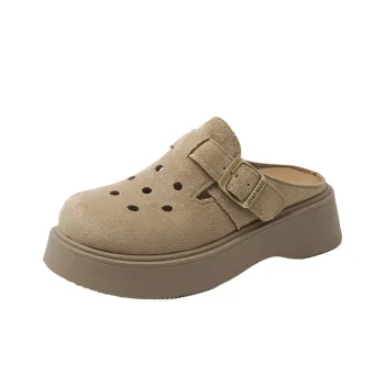SUPEREDGE Quiet Abrasion Resistant Closed Toe Slippers Women's