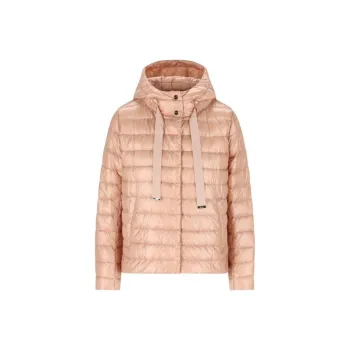 HERNO Quilted Hooded Drawstring Puffer Jacket