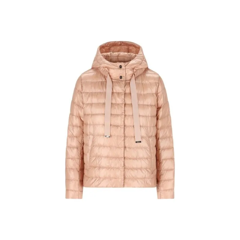 HERNO Quilted Hooded Drawstring Puffer Jacket-0