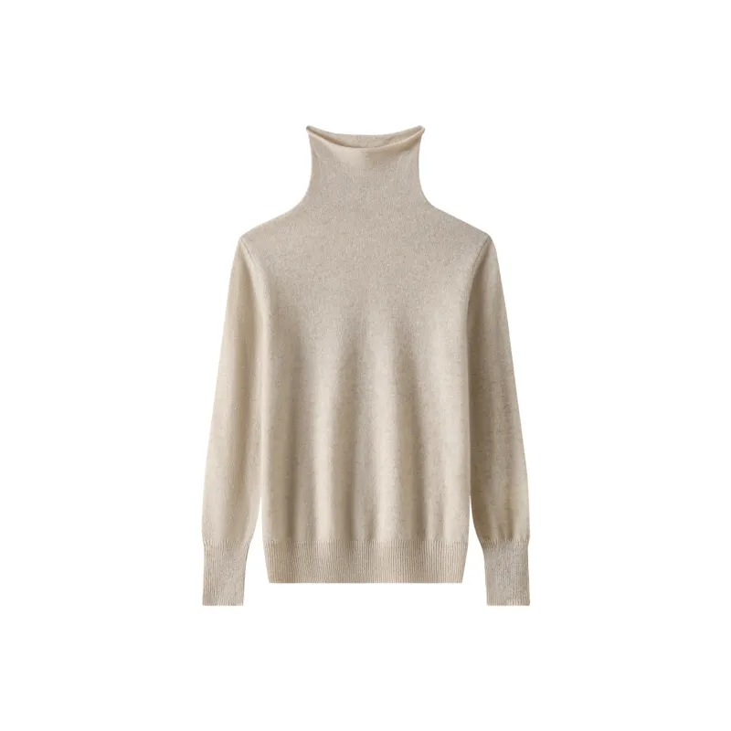 H YXIANG Cashmere Sweater Women's-3