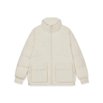 QIAODAN Down Jackets Women's Cream White