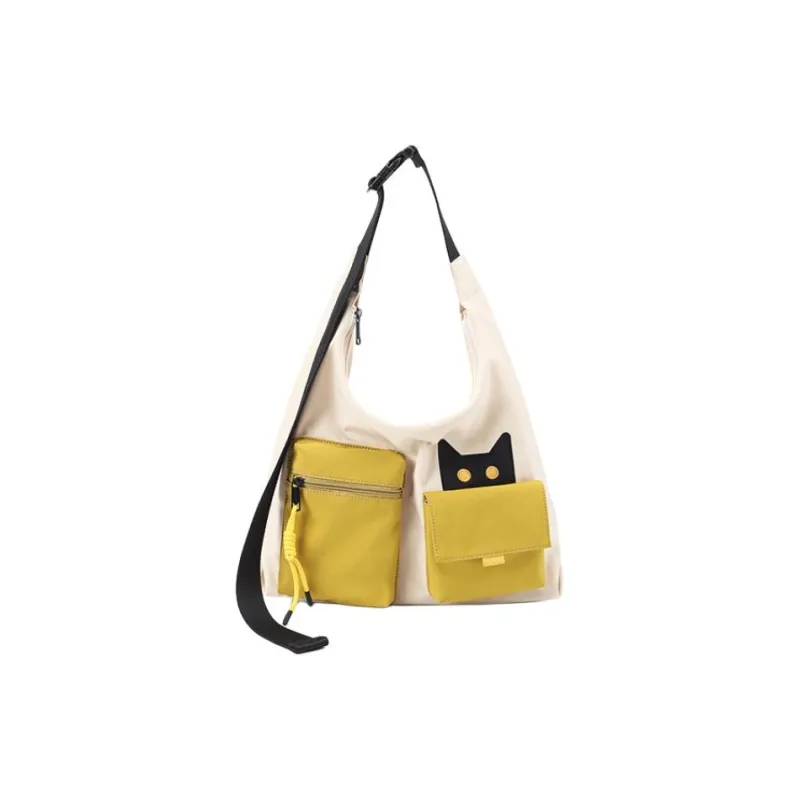 NOXXON Nylon Shoulder Bag Women's Khaki/Ultimate Gray-0