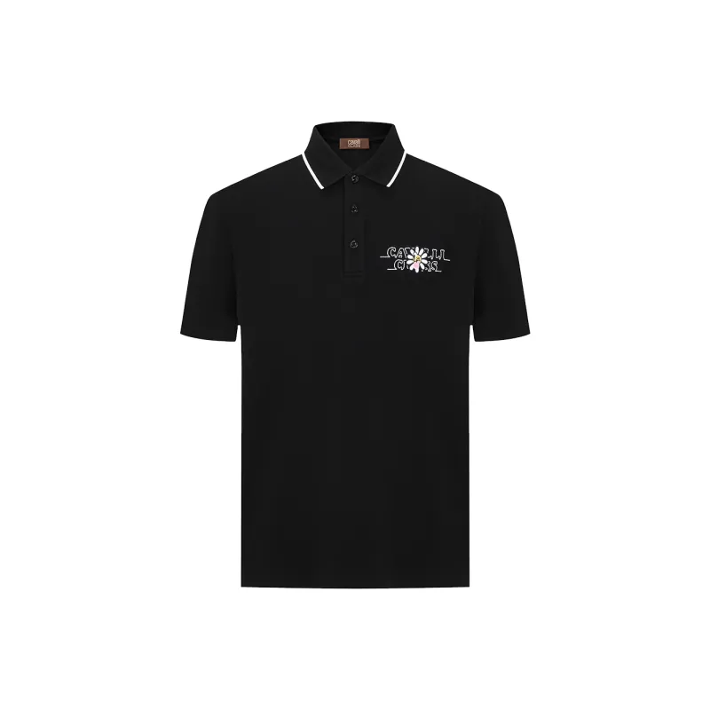 Cavalli Class Polo Shirt Men's Black-0