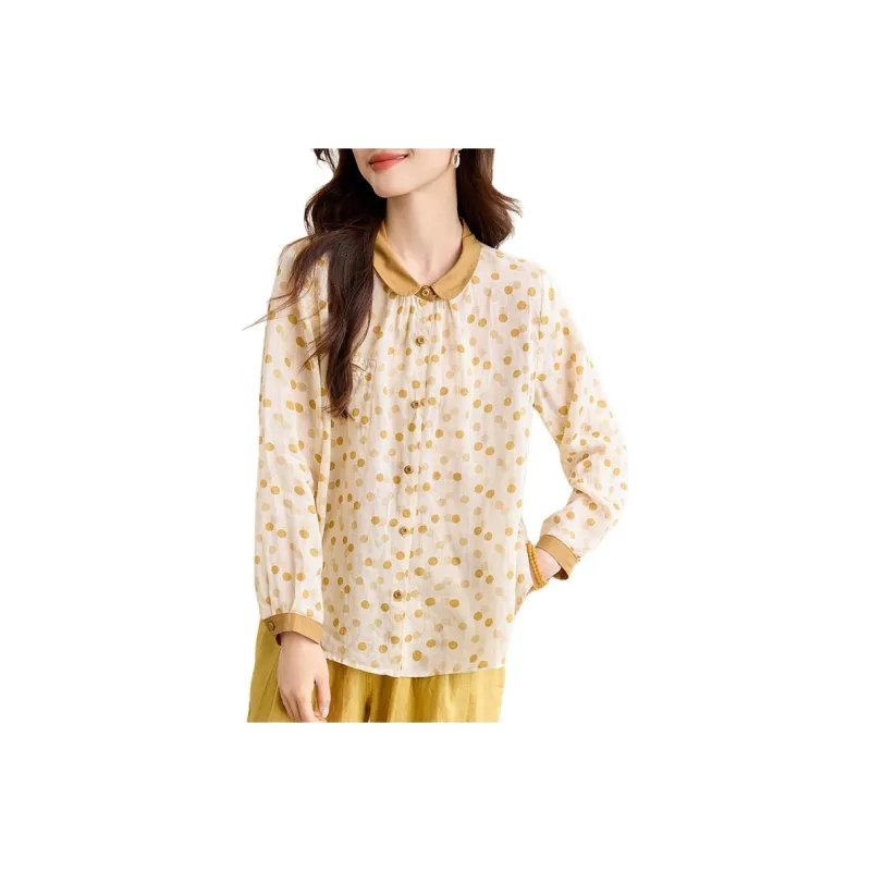 Korean style Shirts Women's-0
