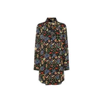 Vivienne Westwood Karla Allover Floral Printed Mini Dress