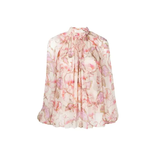 Zimmermann Matchmaker Billow Floral print Blouse