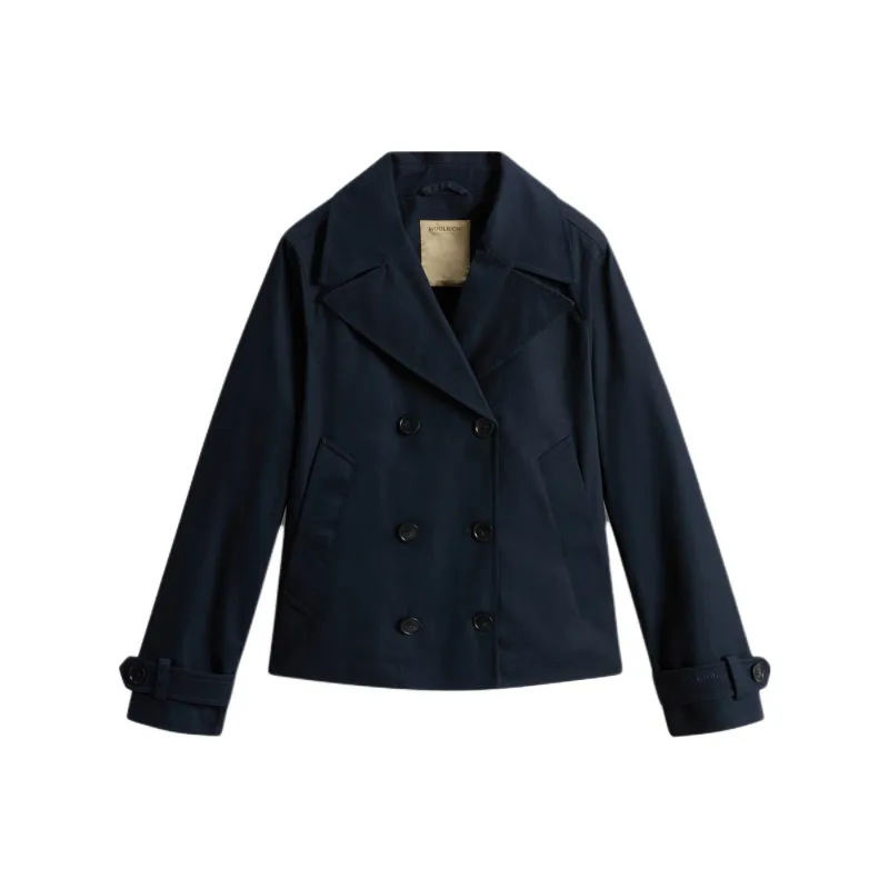 WOOLRICH Cotton Peacoat-0