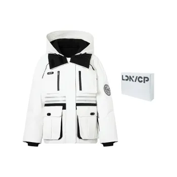 CHENPENG LDN Hooded Loose Fit Down Jacket Women's