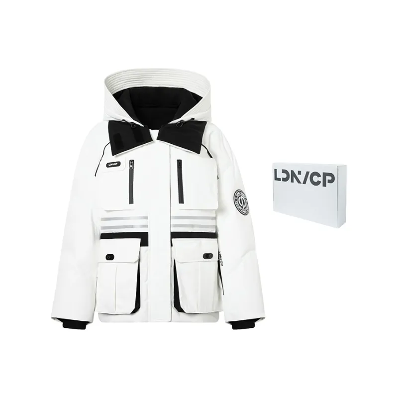 CHENPENG LDN Hooded Loose Fit Down Jacket Women's-0