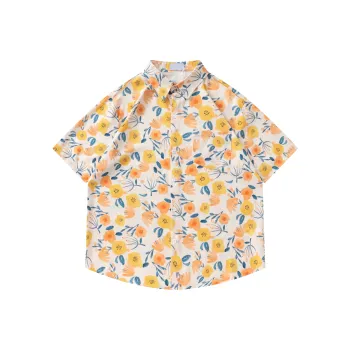 BEAR UNION Shirts Unisex Yellow