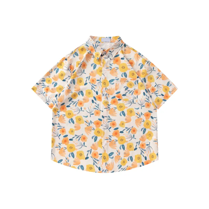 BEAR UNION Shirts Unisex Yellow-0