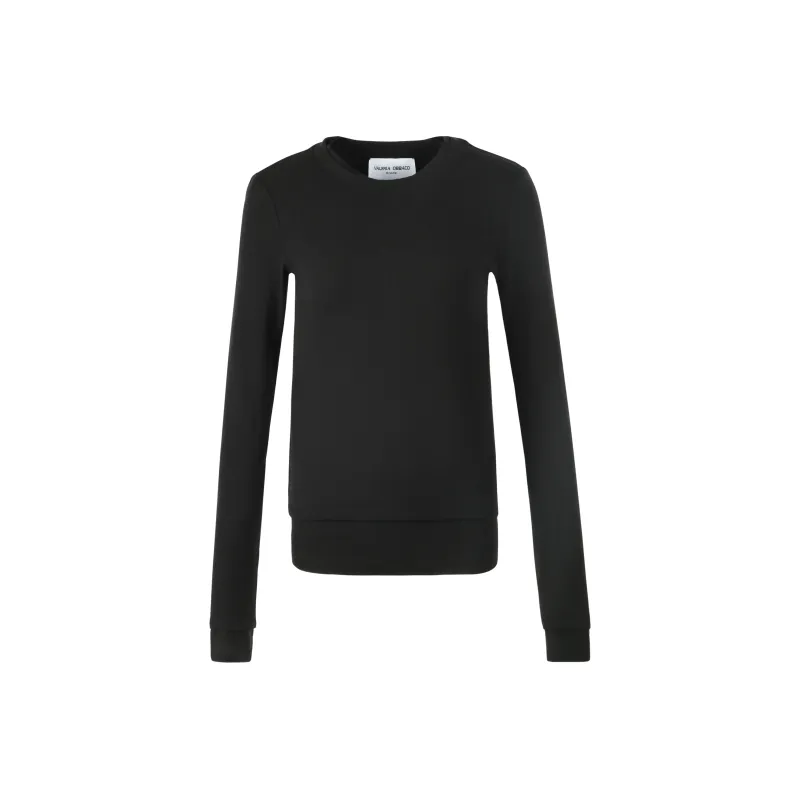 Valeria Obbaco Cashmere Sweater Women's Black-0