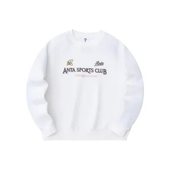 Anta Life Collection Sweatshirt Women's Papyrus White