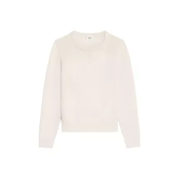 CELINE Crew Neck Sweater In Heritage Cashmere
