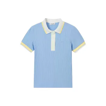 LACOSTE SS25 Polo Shirt Women's Sky Blue