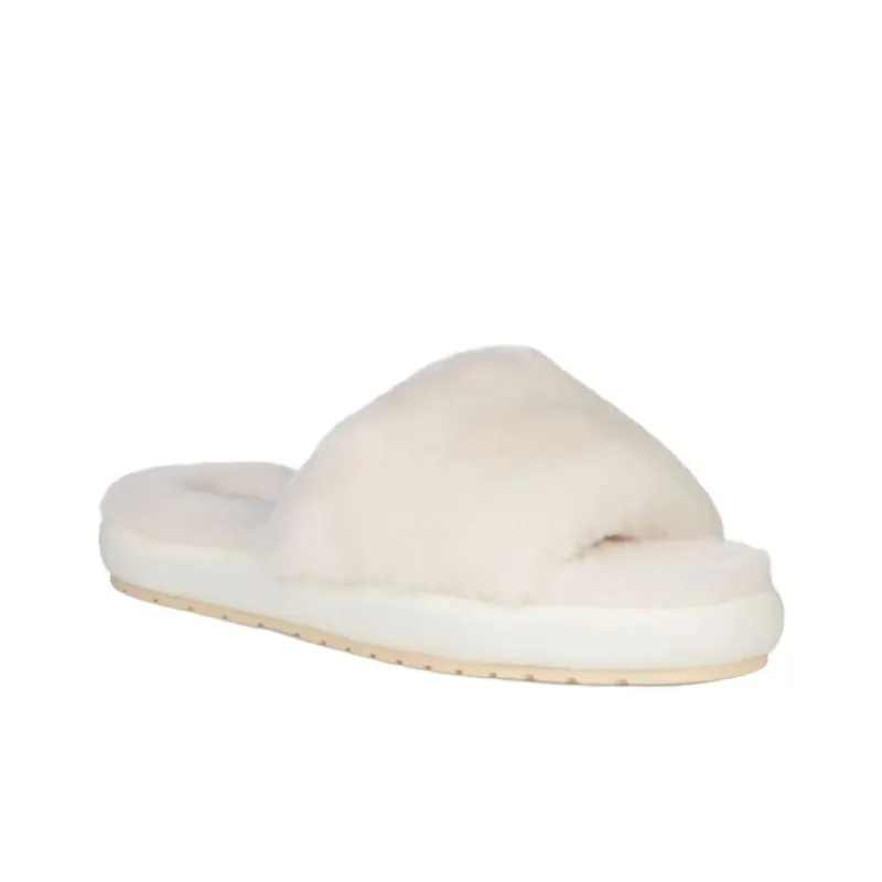 EMU Slide Slippers Women's White-2