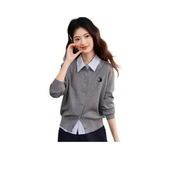 Emodues Knitwear Women's Gray