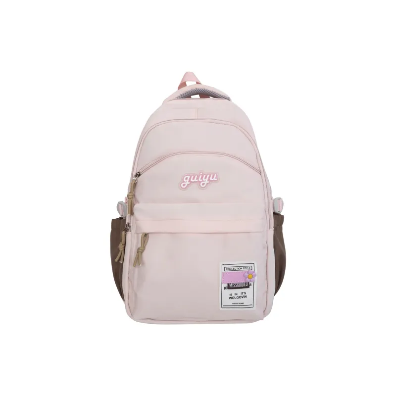 H YXIANG Nylon Backpack Women's Multicolor-2