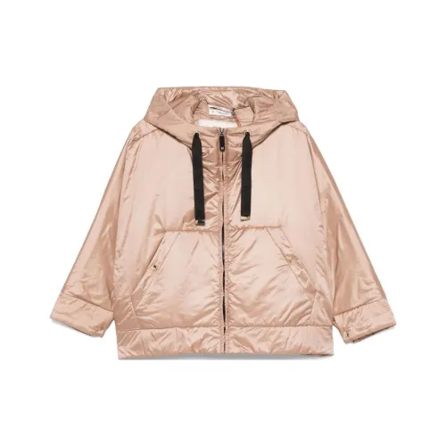 MaxMara Greenre Zip Up Drawstring Jacket